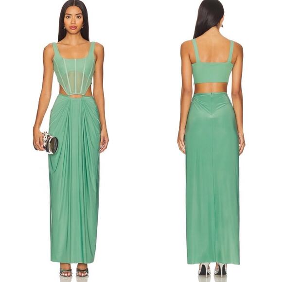 NWT Deme by Gabriella Valentina Set in Green Size Medium - Picture 1 of 6